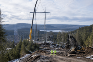 Sju mil 400 kV-ledning ska byggas i befintlig ledningsgata